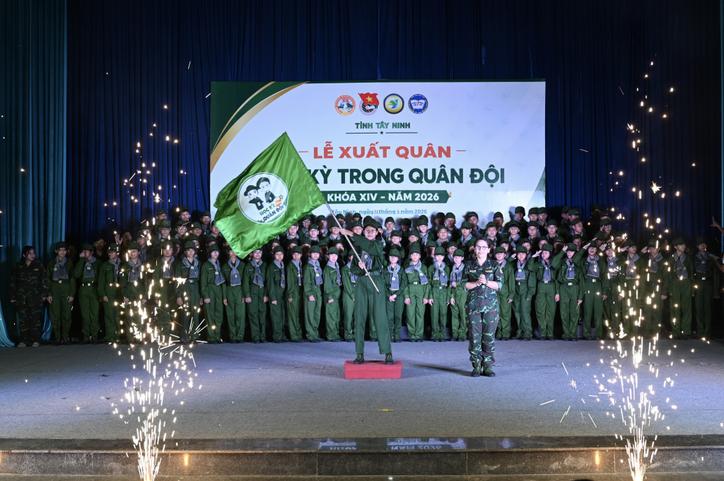 LỄ XUẤT QUÂN CHƯƠNG TRÌNH HỌC KỲ TRONG QUÂN ĐỘI 2026